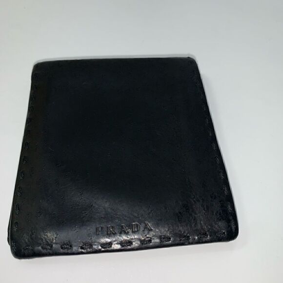 Authentic Prada Mens Bifold Leather Wallet - Picture 6 of 11